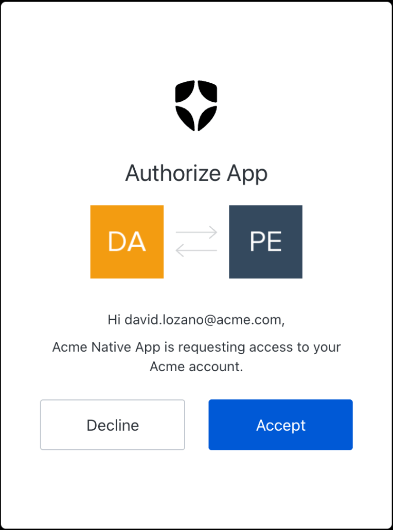 Login Confirmation Prompt