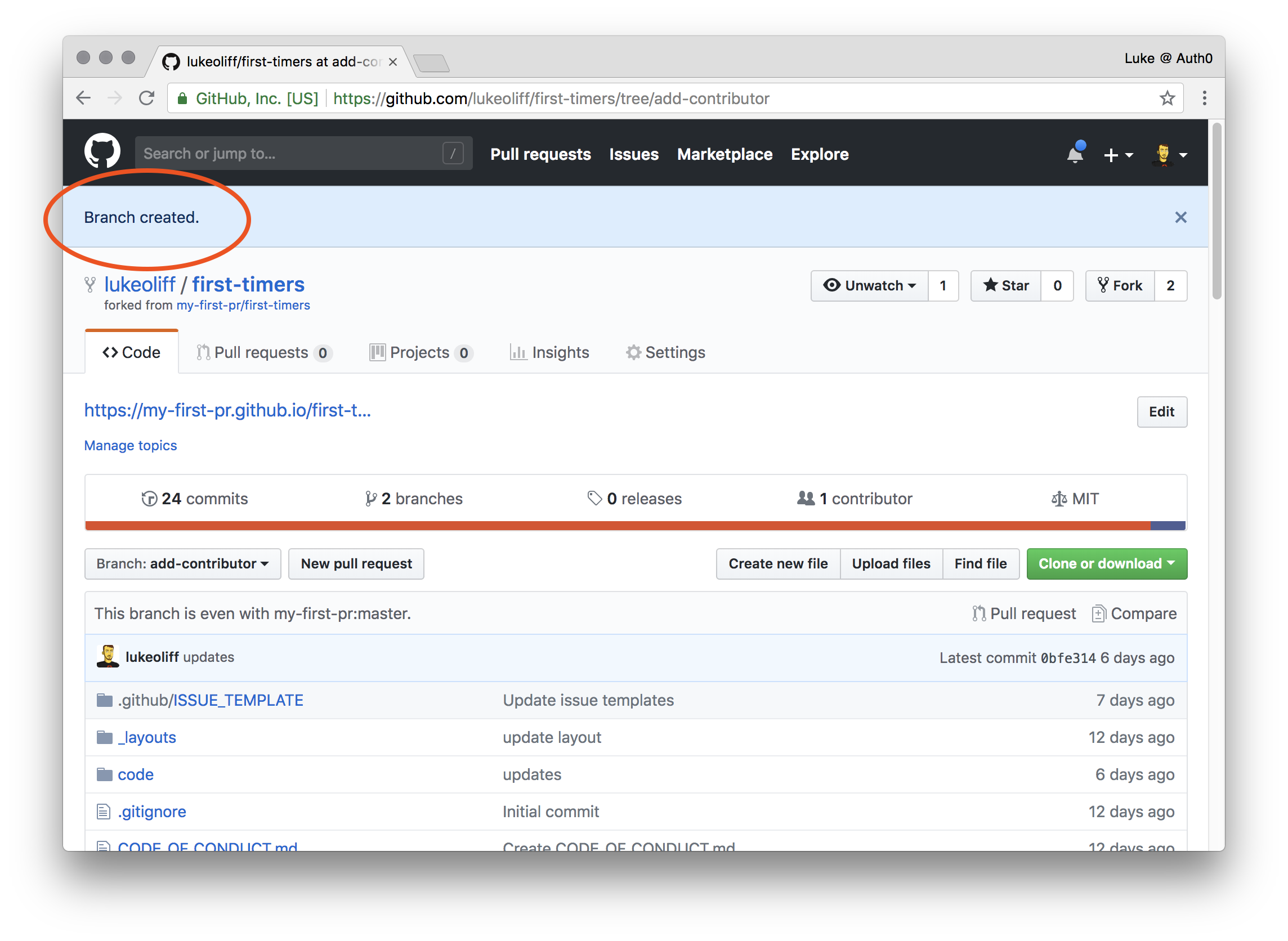 Git add github