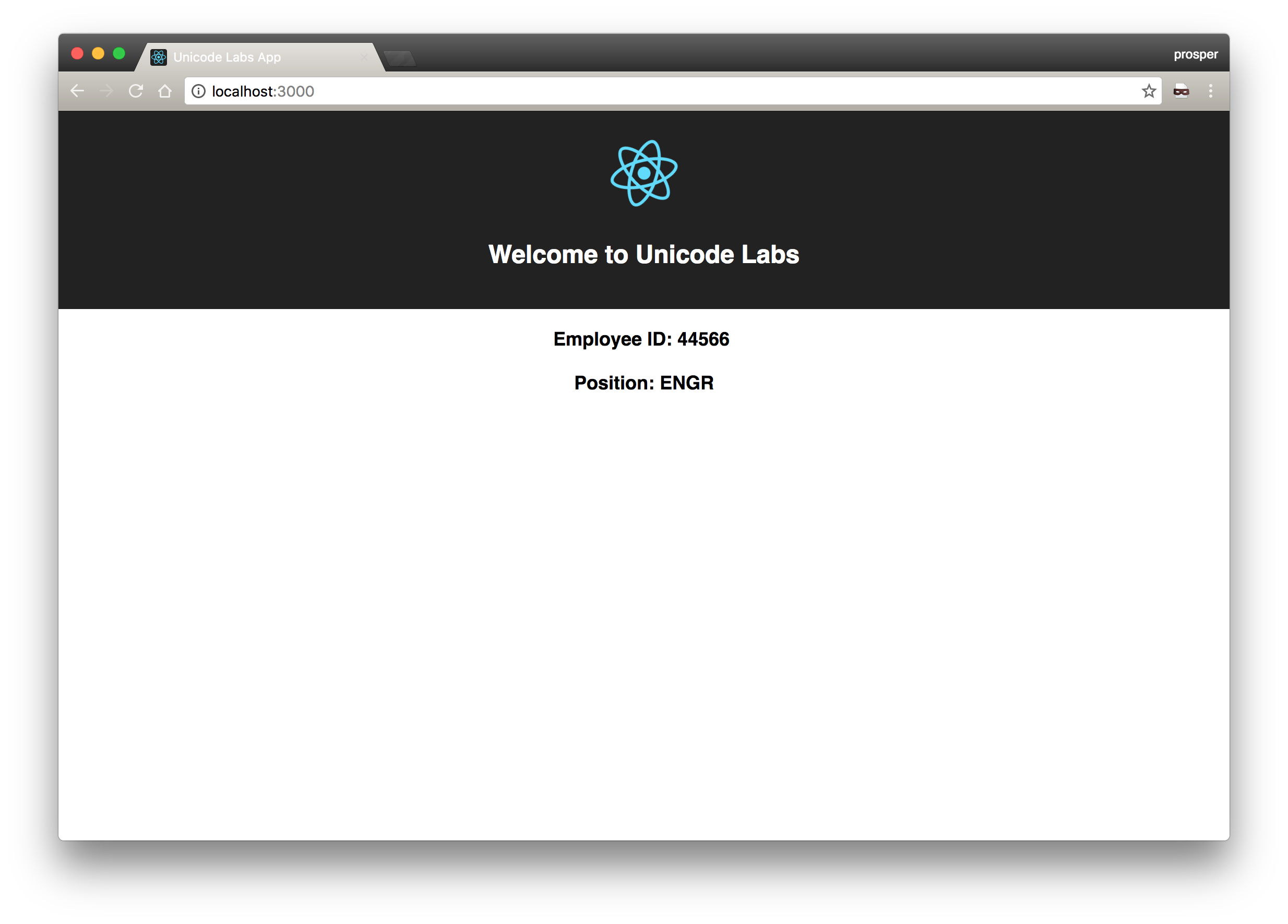 New template showing up