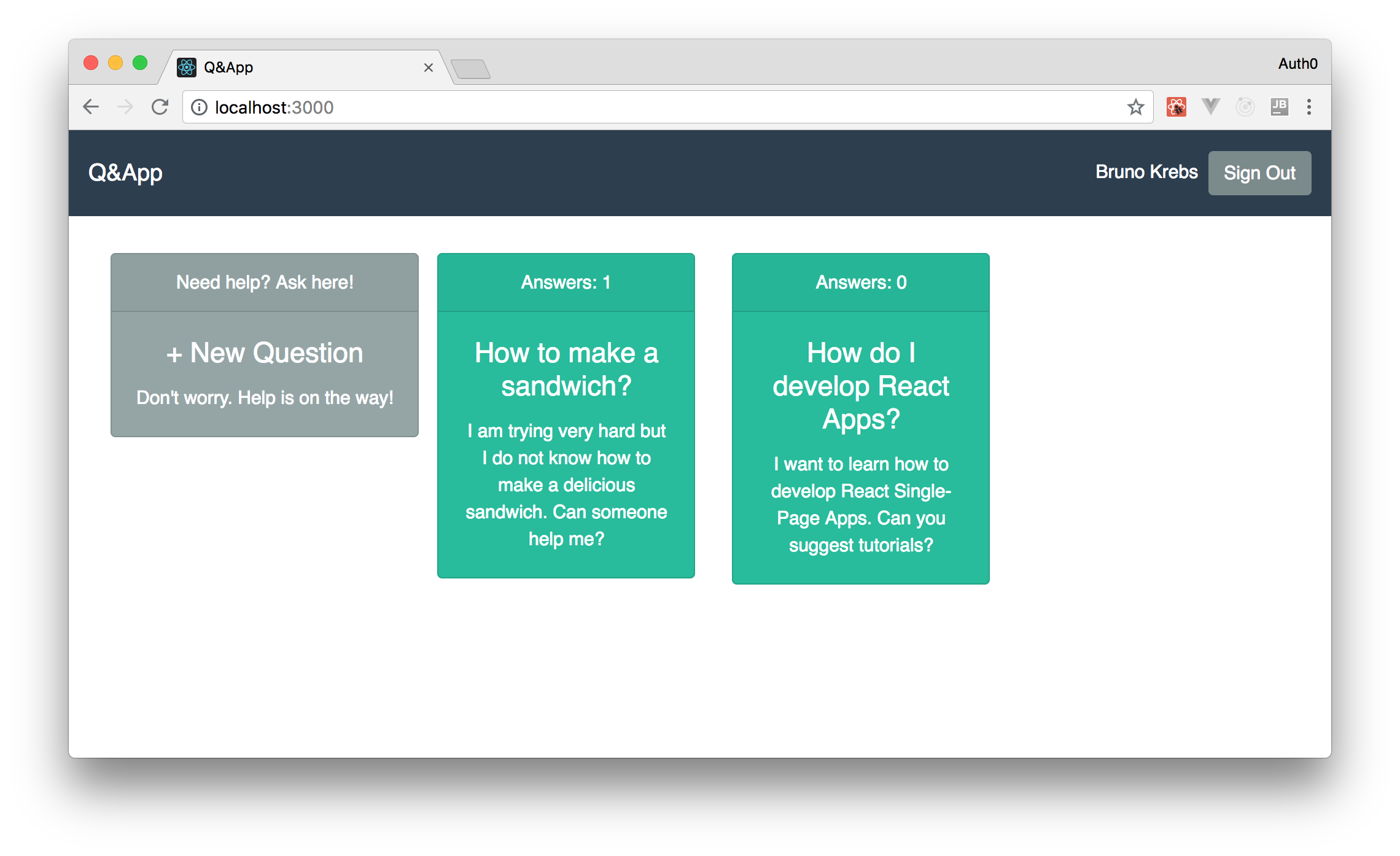 Web app example. Single Page application React. Spa React пример. Auth right. Creating New Single Page app in React.