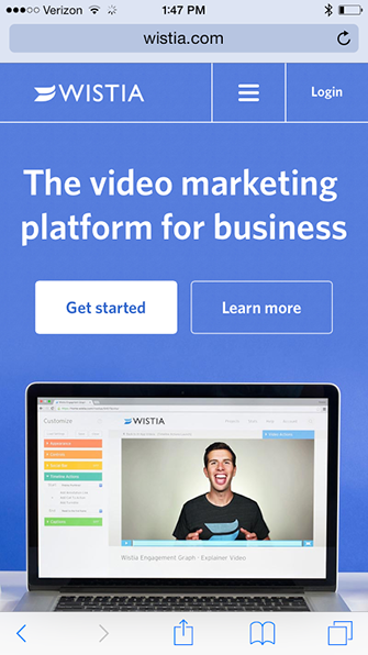wistia desktop registration process