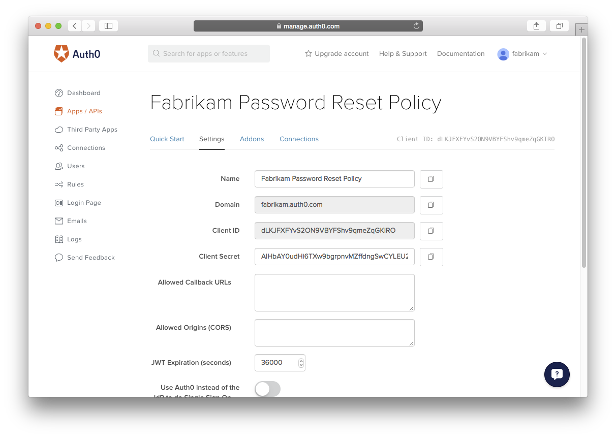 Password Change Application