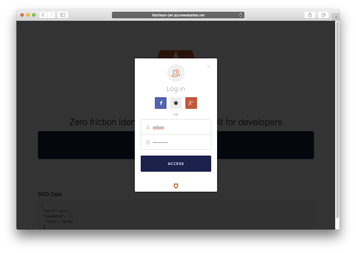 Login Page