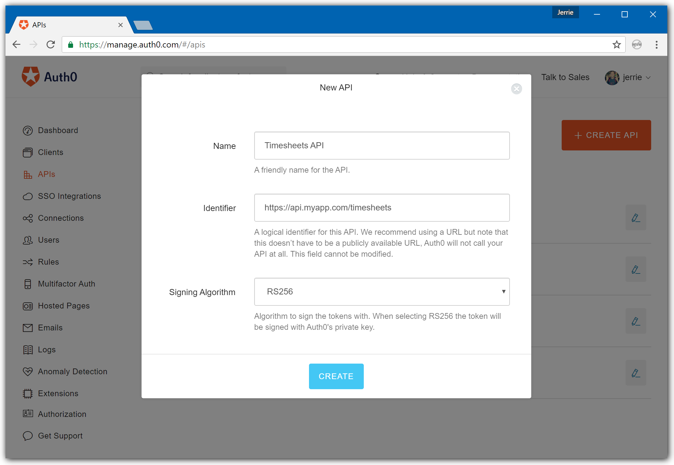 Auth0 ASP.NET Core Web API SDK Quickstarts