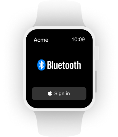 Watch example: bluetooth