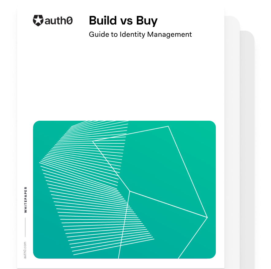 Build vs Buy: Guide to Evaluating Identity Management